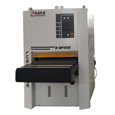 Double heads sanding machine for wood